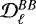 Mathematical equation: $\mathcal{D}_{\ell}^{BB}$