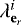 Mathematical equation: $\lambda^i_{\mathbf{e}_r}$