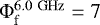 Mathematical equation: $\Phi_{\rm{f}}^{\rm{6.0~GHz}}=7$