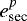 Mathematical equation: $e_{\textrm{sec}}^{p}$
