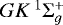 Mathematical equation: $GK\,^{1}\Sigma_{g}^{+}$