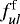 Mathematical equation: $f_{ul}^{\textrm{f}}$