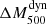 $ \Delta M_{500}^{\mathrm{dyn}} $