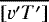 $\overline{[v\primeT\prime]}$