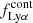 $ f^{\mathrm{cont}}_{\mathrm{Ly}\alpha} $