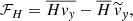 $$ \begin{aligned} \mathcal{F} _H = \overline{H { v}_{ y}} - \overline{H}\, \widetilde{{ v}}_{ y}, \end{aligned} $$