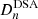 $ D_n^{\rm DSA} $
