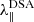 $ \lambda^{\rm DSA}_\parallel $