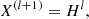 $$ \begin{aligned}&X^{(l+1)}=H^l, \end{aligned} $$