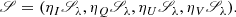 $$ \begin{aligned} \boldsymbol{\fancyscript {S}} = (\eta _{I}\fancyscript {S}_\lambda ,\eta _{Q}\fancyscript {S}_\lambda , \eta _{U}\fancyscript {S}_\lambda , \eta _{V}\fancyscript {S}_\lambda ). \end{aligned} $$
