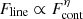 $ F_{\mathrm{line}}\propto F_{\mathrm{cont}}^{\eta} $