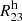 $ R^{\mathrm{h}}_{23} $