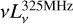 $vL_v^{325{\rm{MHz}}}$