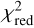 ${\cal X}_{{\rm{red}}}^2$