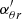 $ \alpha^\prime_{\theta r} $