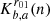$ K_{b,a}^{r_{01}}(n) $
