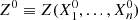 $ Z^0 \equiv Z(X_1^0,...,X_n^0) $