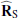 $ \widehat{\mathbf{R}}_{\mathrm{S}} $