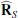 $ \widehat{\mathbf{R}}_{S} $