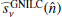 $ \widehat{s}_\nu^{\,{\mathrm{GNILC}}}(\hat{n}) $
