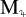 ${M_{{0_ + }}}$