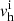 $ {v}^{\mathrm{i}}_{\mathrm{h}} $