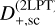 $D_{{\rm{ + ,sc}}}^{\left( {{\rm{2LPT}}} \right)}$