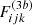 $ F_{ijk}^{(3b)} $