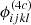 $ \phi_{ijkl}^{(4c)} $
