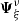 $ \boldsymbol{\Psi}_\xi^\nu $