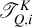 ${\cal J}_{Q,i}^K$