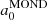 $ a_0^{\mathrm{MOND}} $