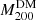 $ M_{200}^{\mathrm{DM}} $