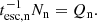 $$ \begin{aligned} t^{-1}_{\mathrm{esc,n} } N_{\mathrm{n} }&= Q_{\mathrm{n} }. \end{aligned} $$