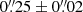 $ 0{{\overset{\prime\prime}{.}}}25 \pm 0{{\overset{\prime\prime}{.}}}02 $