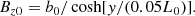 $$ \begin{aligned}&B_{z0}=b_0/\cosh [{ y}/(0.05L_0)]. \end{aligned} $$