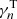 $ \gamma_n^{\rm T} $