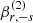 $ \beta_{r,-s}^{(2)} $