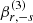 $ \beta_{r,-s}^{(3)} $