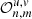 $ \mathcal{O}_{n,m}^{u,v} $