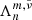 $ \Lambda_n^{m,\tilde{\nu}} $