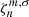 $ \zeta_n^{m,\sigma} $
