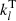 $ k_l^{\rm T} $