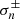 $ \sigma_n^\pm $
