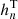 $ h_n^{\rm T} $