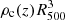 $ \rho_{\rm c}(z)R^3_{500} $