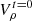 $ V^{t=0}_{\rho} $