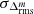 $ \sigma_{\Delta^m_{\rm rms}} $