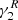 $ \gamma_2^R $