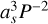 $a_s^3{P^{ - 2}}$